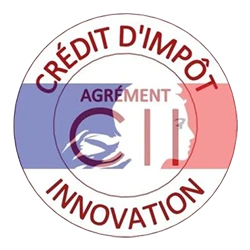 Macaron Agrément CII — Crédit d'Impôt Innovation