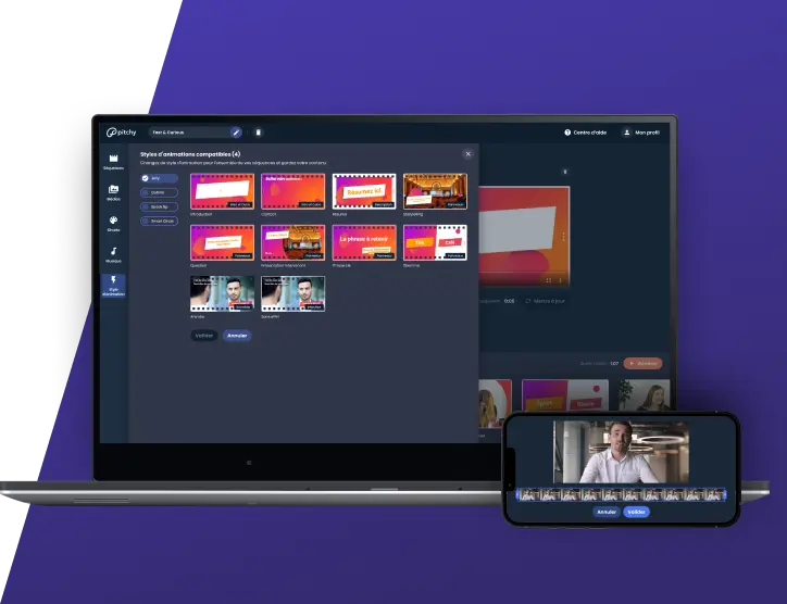 Plateforme vidéo — Pitchy