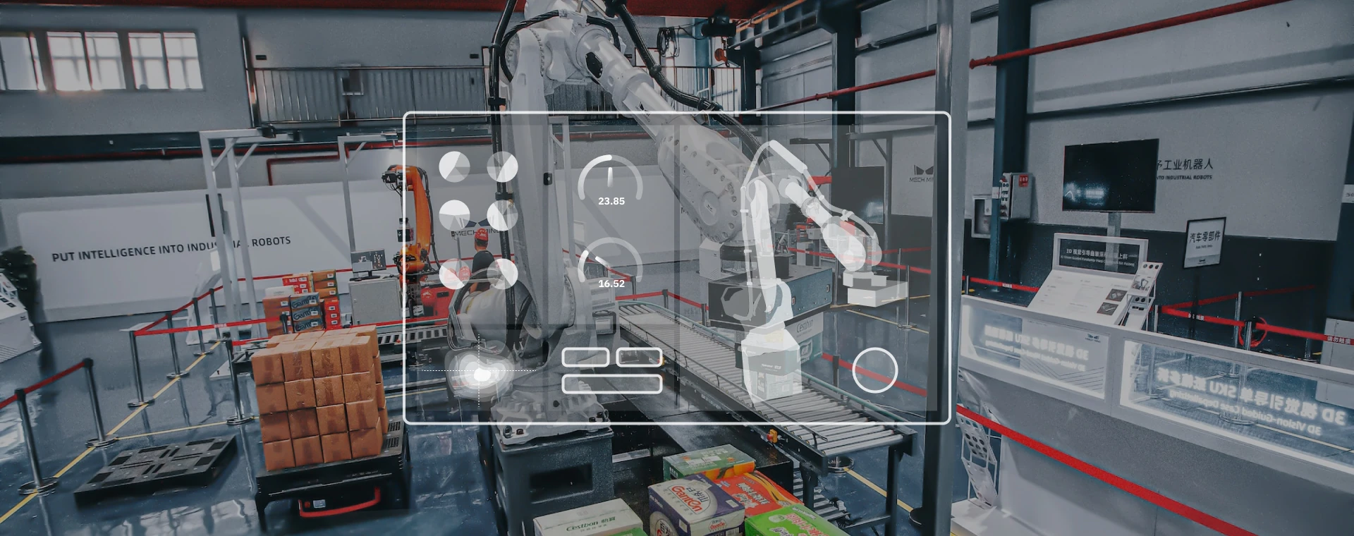 Interface de commande d’une ligne de production automatisée