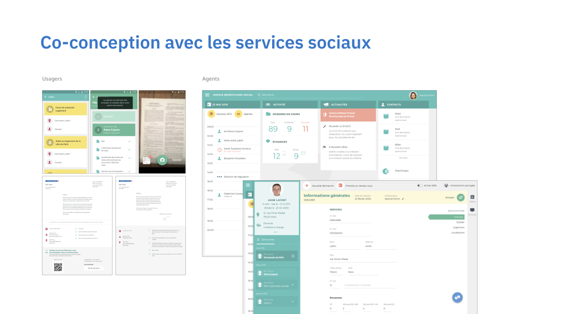 Co-conception avec les services sociaux